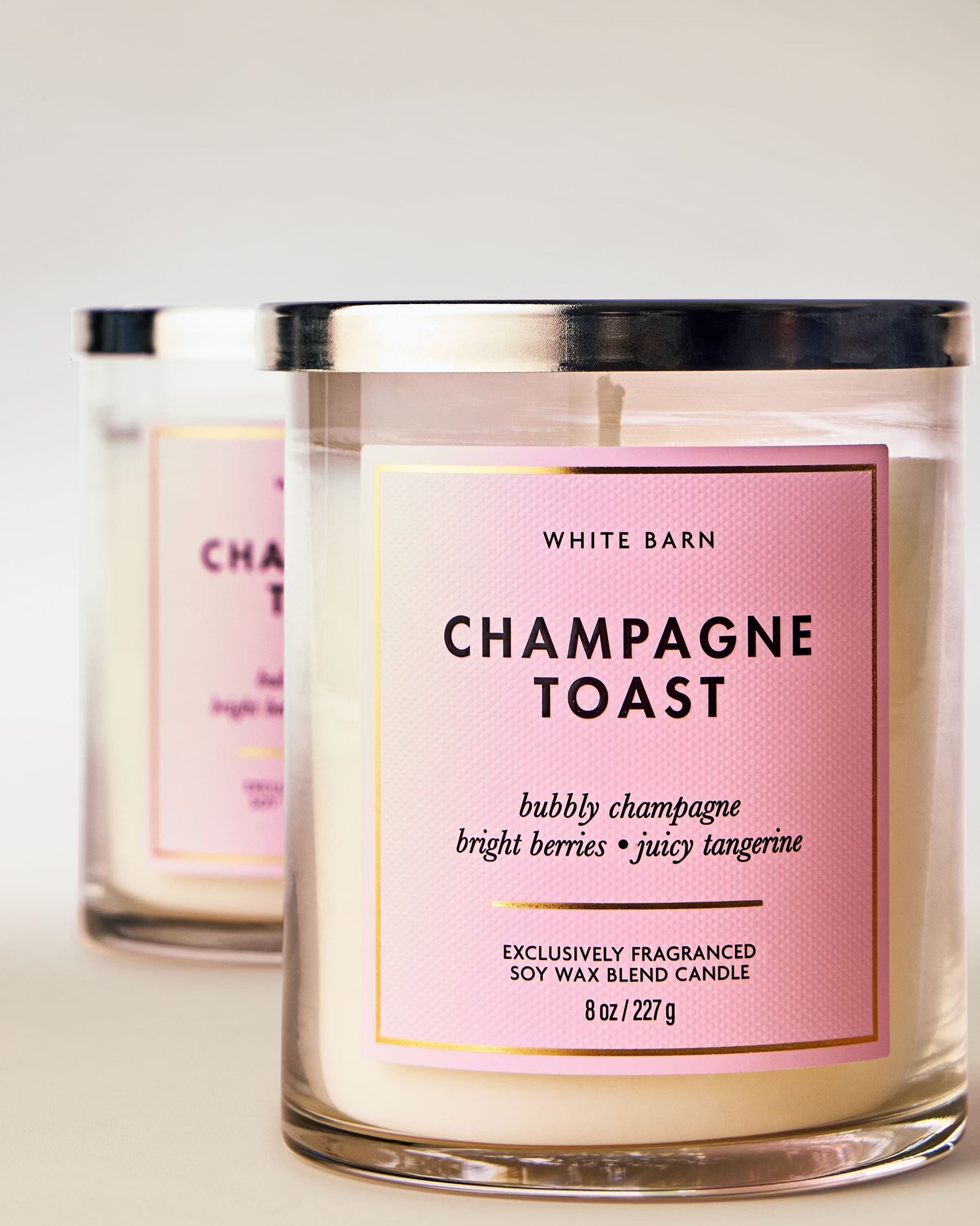 Champagne Toast Single Wick Candle - Image 2