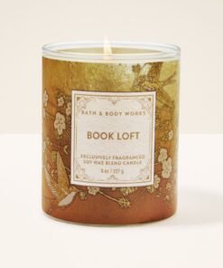 Book Loft Single Wick Candle