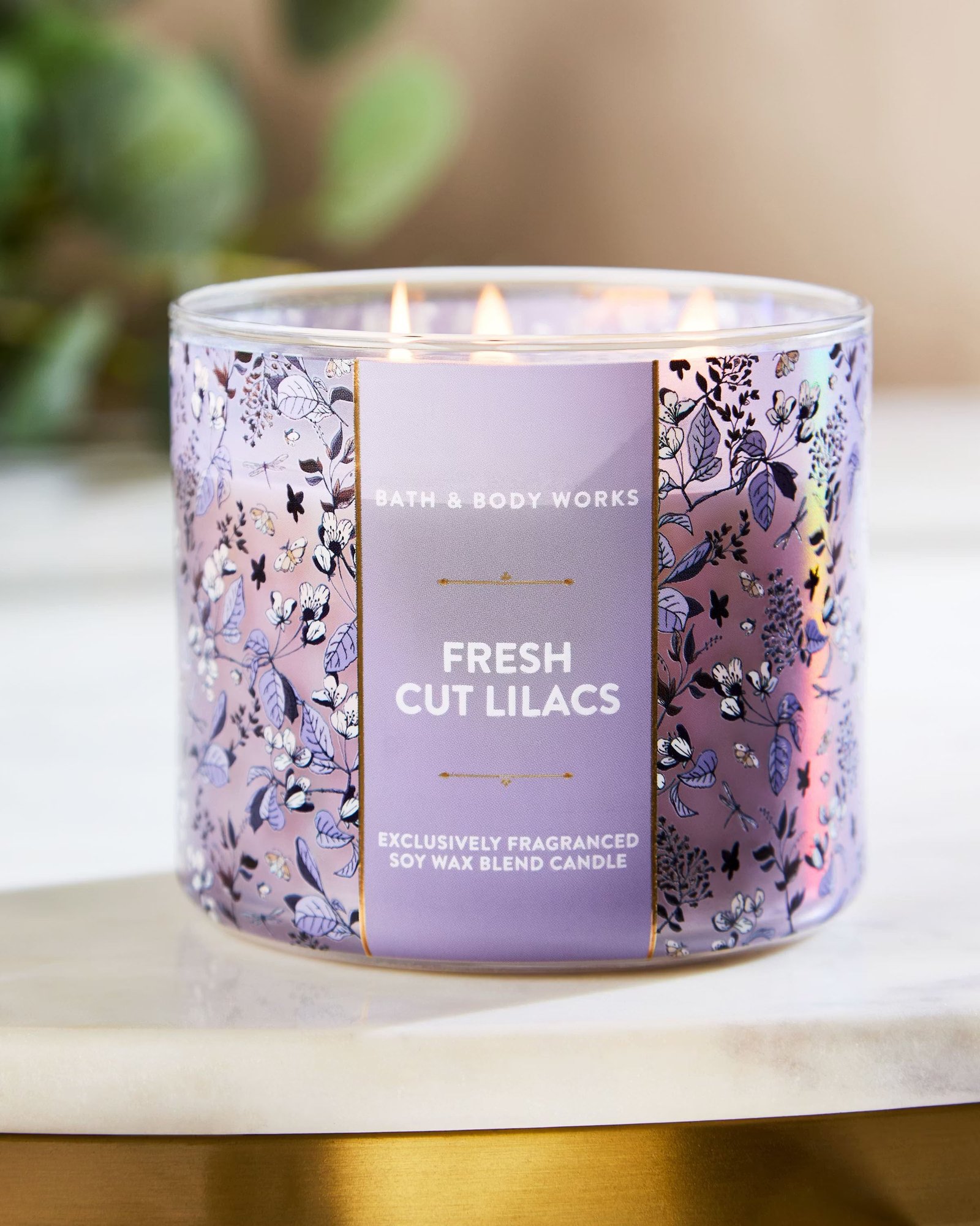 Fresh Cut Lilacs 3-Wick Candle - Image 6