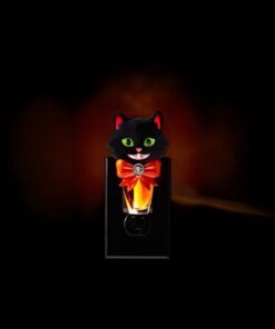Alternative view of Spooky Kitty Wallflowers Scent Control™ Nightlight Fragrance Plug