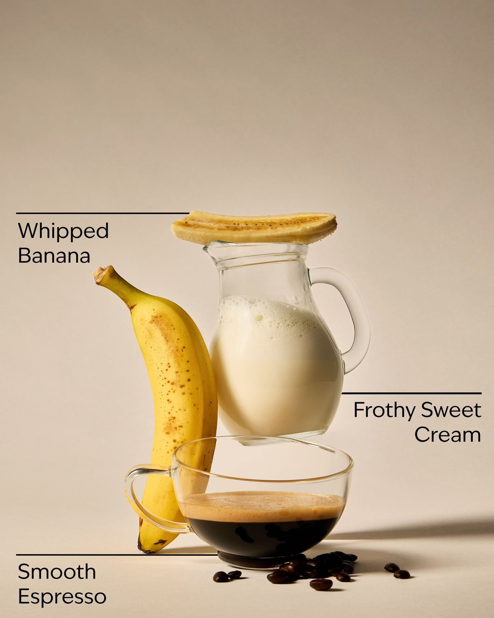 Banana Cream Latte 3-Wick Candle - Image 3