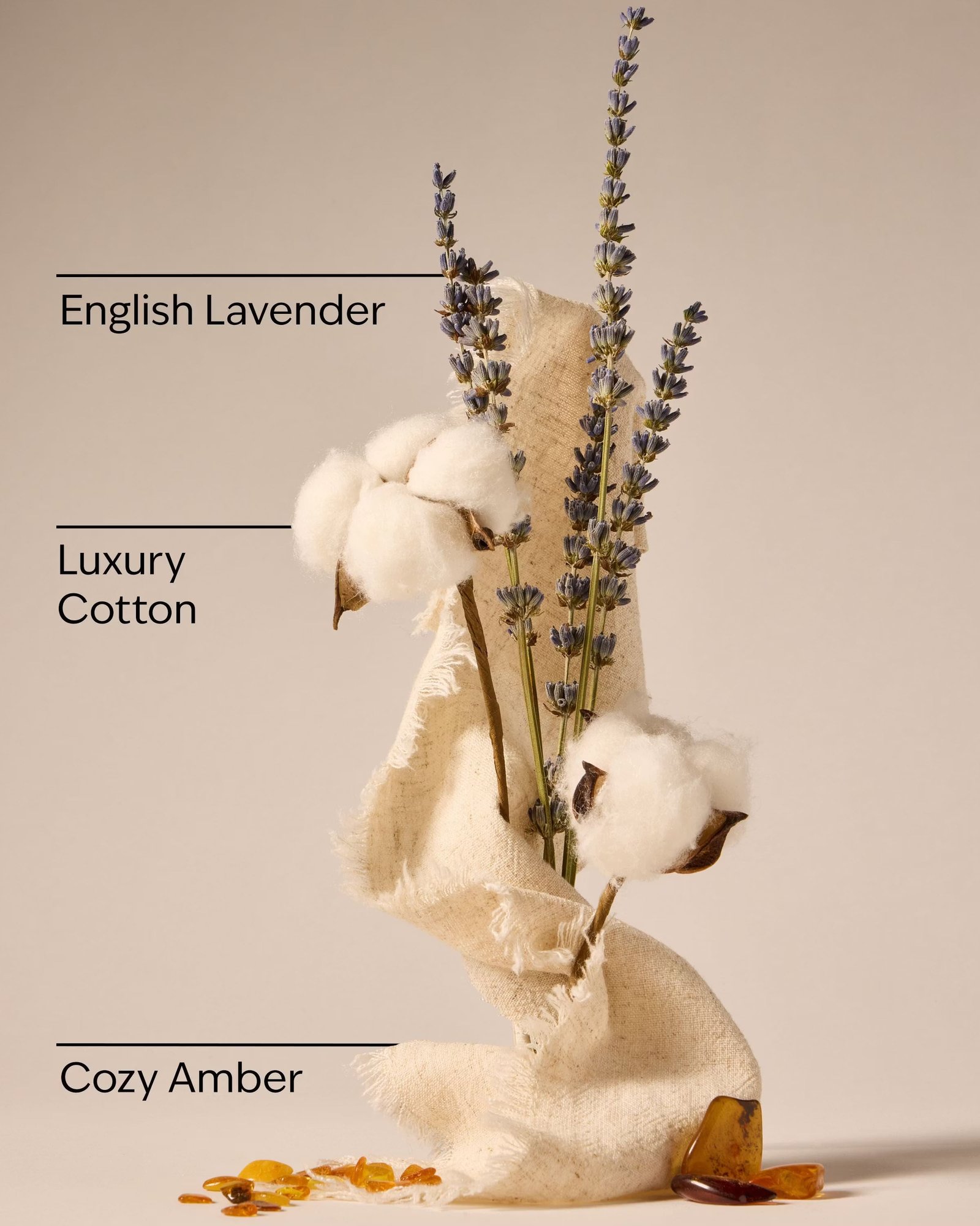 Luxe Cotton Single Wick Candle - Image 3