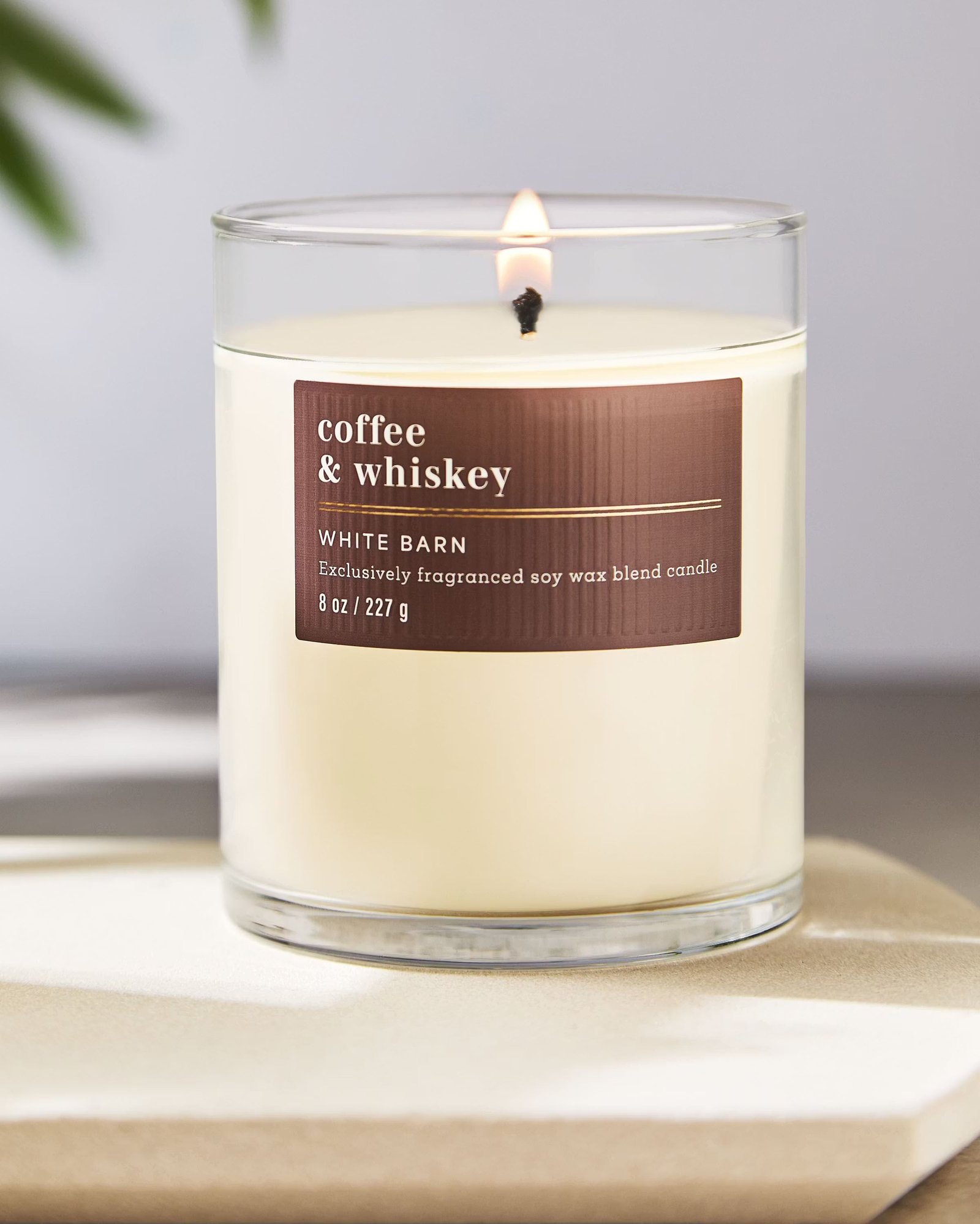 Coffee & Whiskey Single Wick Candle - Image 6