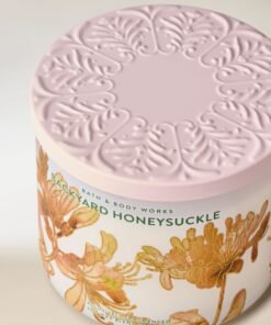 Alternative view of Backyard Honeysuckle 3-Wick Candle