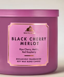 Alternative view of Black Cherry Merlot 3-Wick Candle