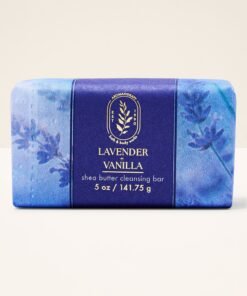 Lavender Vanilla Shea Butter Cleansing Bar