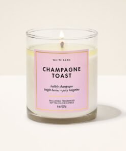 Champagne Toast Single Wick Candle