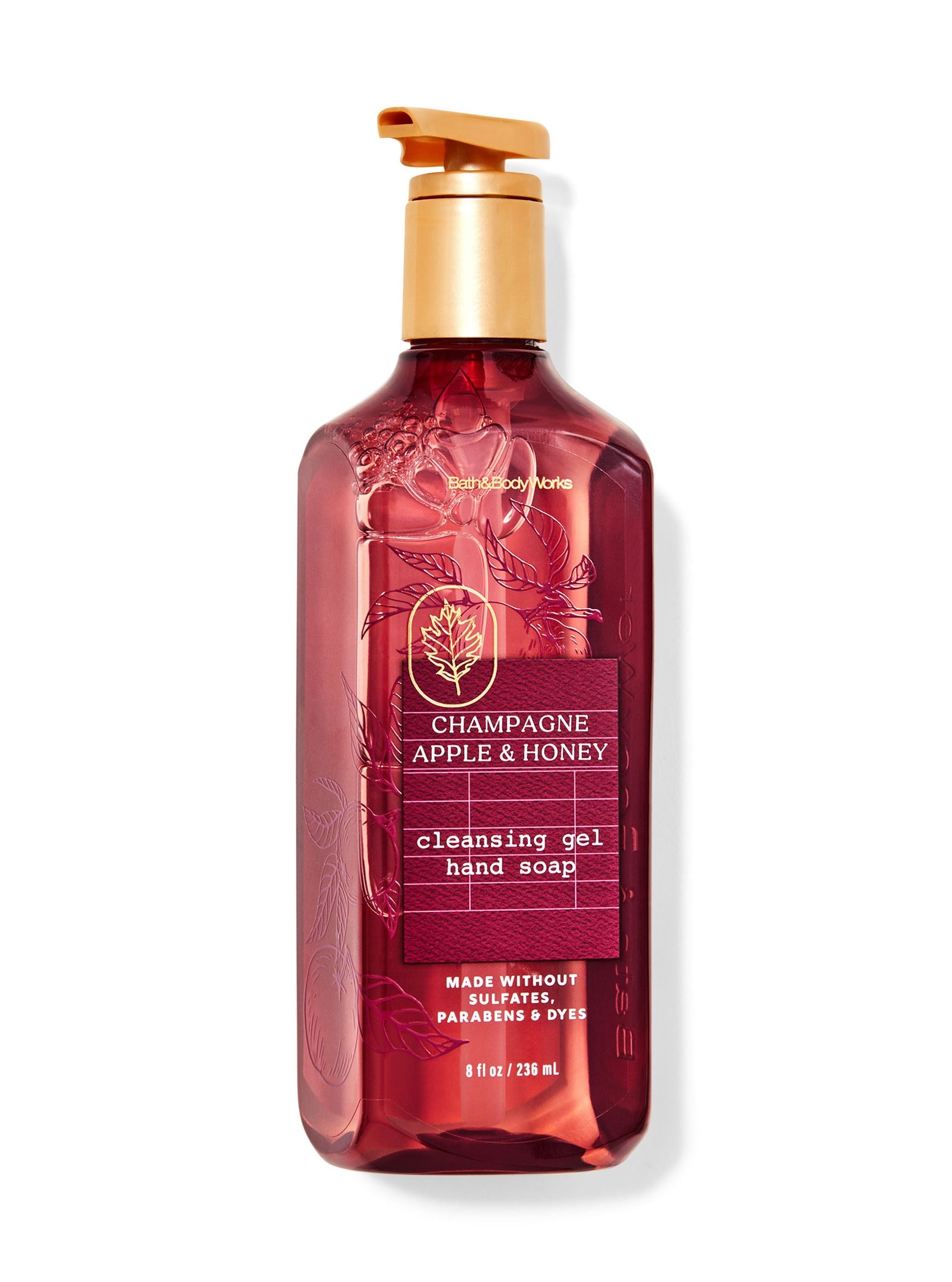 Champagne Apple & Honey Cleansing Gel Hand Soap