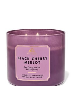 Alternative view of Black Cherry Merlot 3-Wick Candle