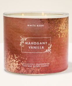 Mahogany Vanilla 3-Wick Candle