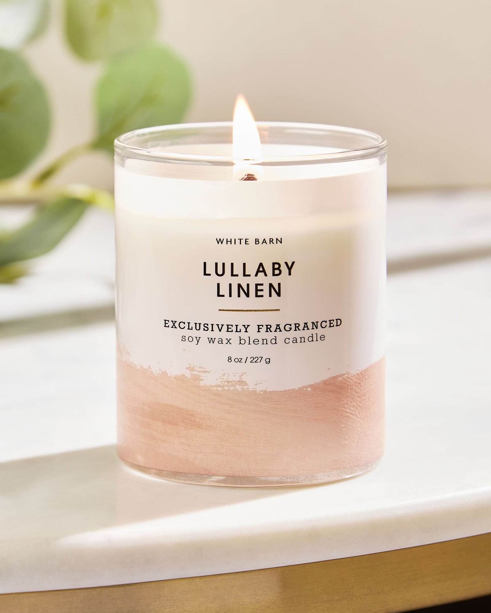 Lullaby Linen Single Wick Candle - Image 2