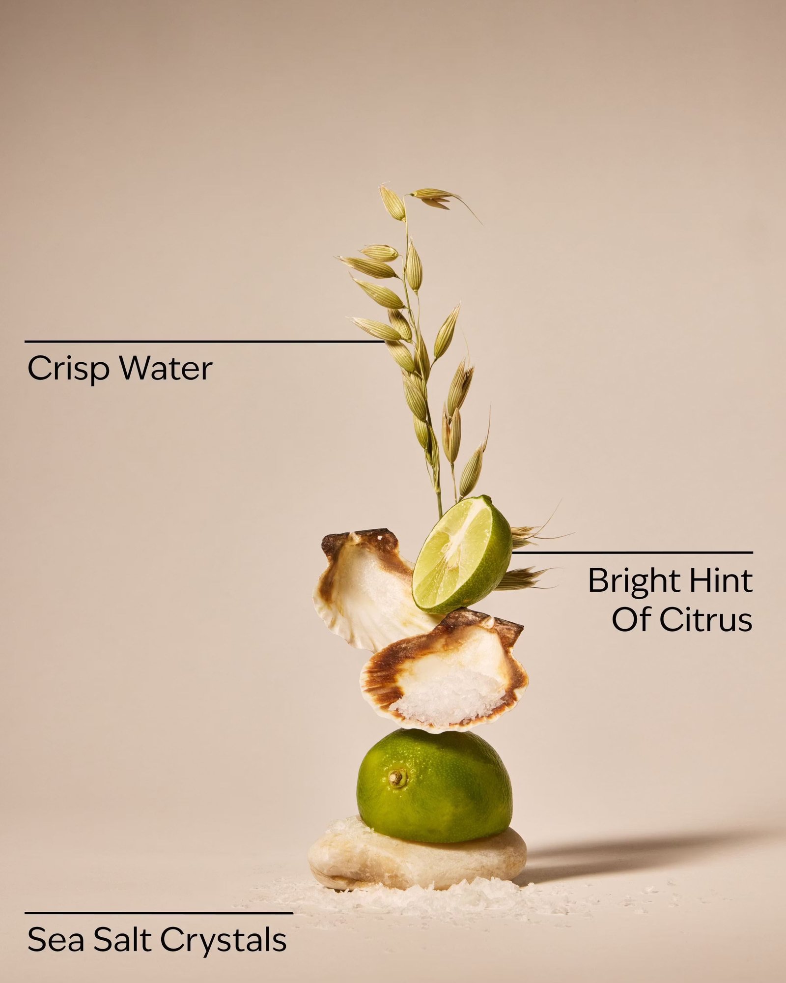 Fresh Water & Sea Salt 3-Wick Candle - Image 3