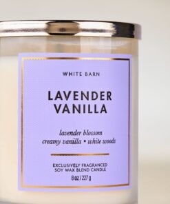 Alternative view of Lavender Vanilla Single Wick Candle