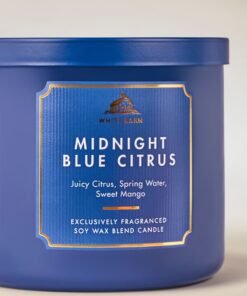 Alternative view of Midnight Blue Citrus 3-Wick Candle