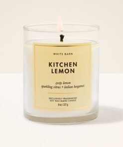 Kitchen Lemon Single Wick Candle