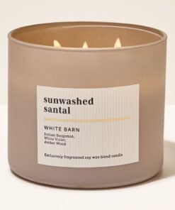 Sunwashed Santal 3-Wick Candle