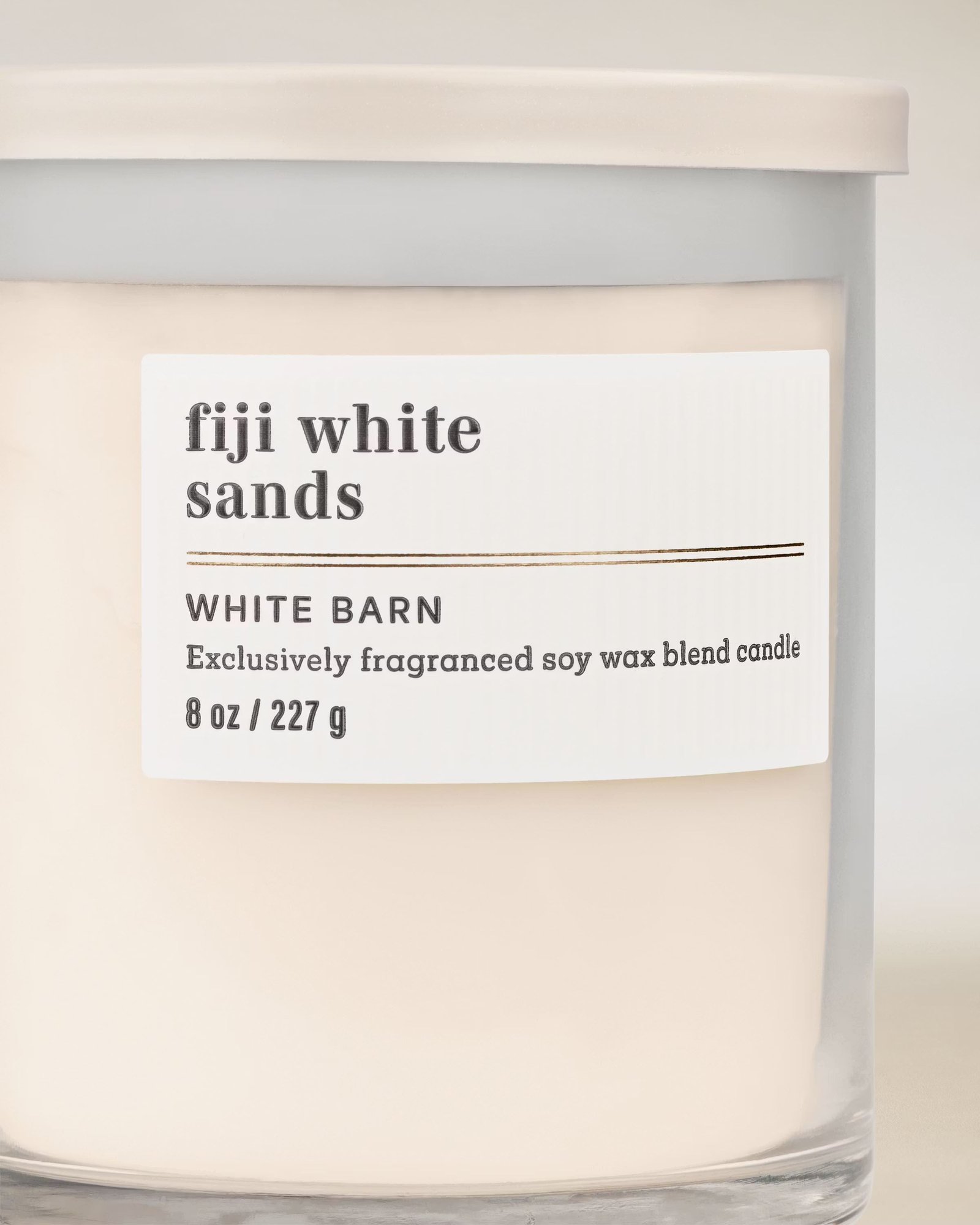 Fiji White Sands Single Wick Candle - Image 2