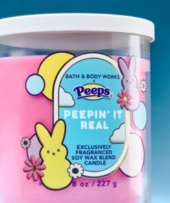 Alternative view of Peepin' It Real Signature Single Wick Candle