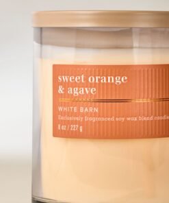 Alternative view of Sweet Orange & Agave Single Wick Candle